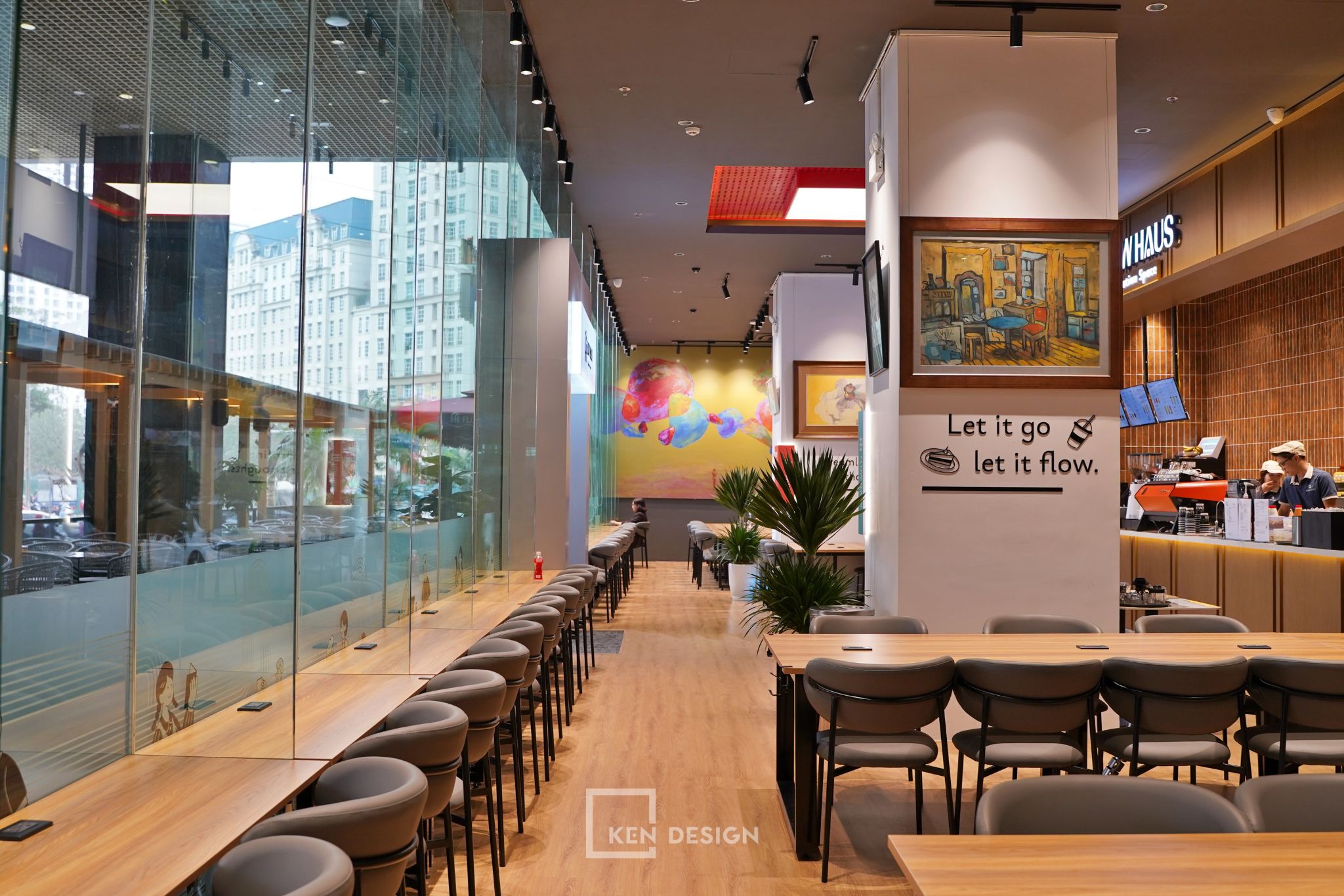 Thiết kế quán cafe 24/7